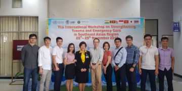 Đoàn bác sĩ dự án cấp cứu trước viện tham dự Hội nghị Khoa học của 7 nước khu vực Châu Á tại Thái Lan